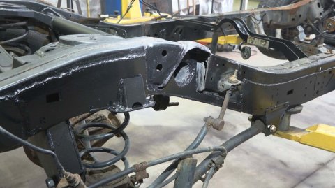 Rust Buster 2003-2014 Toyota 4Runner and FJ Cruiser Over-the-Axle Frame Repair Kit - Left thumbnail 3
