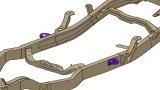Rust Buster 1994-2004 Chevy S10 & GMC Sonoma Center Cab Mount thumbnail 4