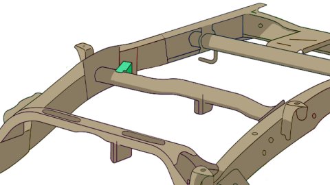 Rust Buster 07-18 Chevy Silverado/GMC Sierra Rear Upper Shock Mount thumbnail 5
