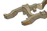 Rust Buster 1994-2004 Chevy S10 & GMC Sonoma Core Support Mount - Right thumbnail 7