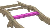 Rust Buster 81-87 Chevy C/K10 Center Frame Crossmember thumbnail 8