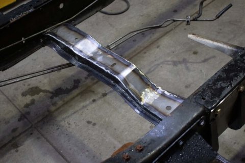 Rust Buster 73-87 Chevy C10 Standard Cab Transmission Crossmember
