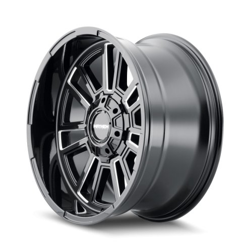 Mayhem 8115 Apollo 20x10 / 8x170 BP / -19mm Offset / 125.2mm Hub Black w/ Milled Spokes Wheel