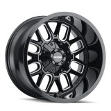 Mayhem 8107 Cogent 18x9 / 6x135 BP / 0mm Offset / 106mm Hub Black w/ Milled Spokes Wheel thumbnail 2