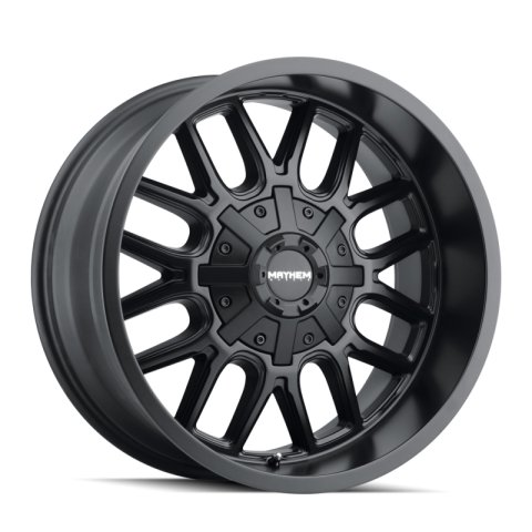 Mayhem 8107 Cogent 17x9 / 6x135 BP / -12mm Offset / 106mm Hub Matte Black Wheel thumbnail 2