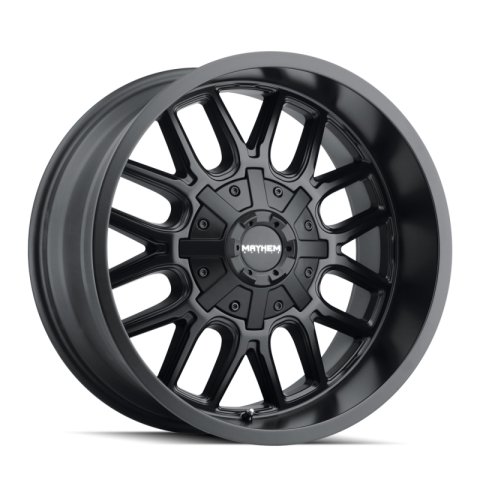 Mayhem 8107 Cogent 20x9 / 6x135 BP / -8mm Offset / 106mm Hub Matte Black Wheel thumbnail 3