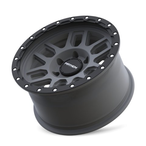 Mayhem 8304 Delta 20x9 / 8x170 BP / -12mm Offset / 125.2mm Hub Matte Gunmetal- Matte Black Lip Wheel thumbnail 4
