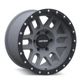 Mayhem 8304 Delta 17x9 / 6x139.7 BP / 0mm Offset / 106mm Hub Matte Gunmetal w/ Matte Black Lip Wheel thumbnail 3