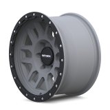 Mayhem 8304 Delta 17x9 / 6x139.7 BP / 0mm Offset / 106mm Hub Matte Gunmetal w/ Matte Black Lip Wheel thumbnail 5
