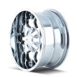 Mayhem 8015 Warrior 20x9 / 8x180 BP / 18mm Offset / 124.1mm Hub Chrome Wheel thumbnail 2