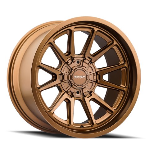 Mayhem 8116 Intrepid 20x9 / 5x127/139.7 BP / 0mm Offset / 87mm Hub Matte Bronze Wheel thumbnail 1