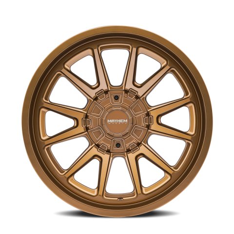 Mayhem 8116 Intrepid 20x9 / 5x127/139.7 BP / 0mm Offset / 87mm Hub Matte Bronze Wheel thumbnail 2