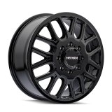 Mayhem 8107D Cogent Dually 20x8.25 / 8x165.1 BP / 115mm Offset / 121.3mm Hub Gloss Black Wheel thumbnail 1
