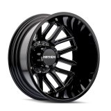 Mayhem 8107D Cogent Dually 20x8.25 / 8x165.1 BP / -192mm Offset / 121.3mm Hub Gloss Black Wheel thumbnail 2