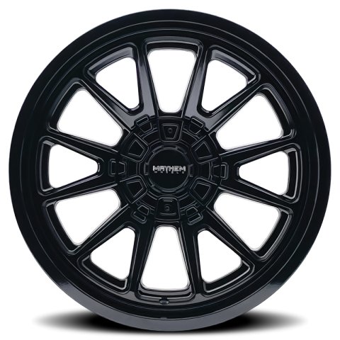 Mayhem 8116 Intrepid 20x9 / 8x170 BP / 0mm Offset / 125.2mm Hub Gloss Black Wheel thumbnail 2