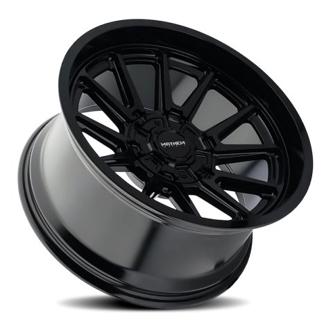 Mayhem 8116 Intrepid 20x9 / 8x180 BP / 0mm Offset / 124.1mm Hub Gloss Black Wheel thumbnail 3