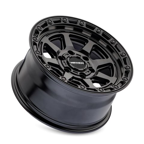 Mayhem 8306 Ridgeline 17x8.5 / 6x135 BP / -6mm Offset / 87.1mm Hub Satin Black Wheel thumbnail 3
