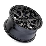 Mayhem 8306 Ridgeline 17x8.5 / 5x127 BP/ -6mm Offset / 78.1mm Hub Satin Black Wheel thumbnail 3