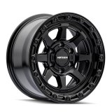 Mayhem 8306 Ridgeline 17x8.5 / 6x139.7 BP / -6mm Offset / 106.1mm Hub Satin Black Wheel thumbnail 1