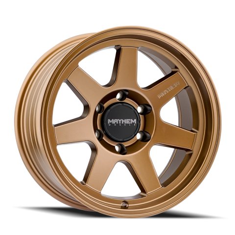 Mayhem 8307 Convoy 17x9 / 5x127 BP/ -6mm Offset / 78.1mm Hub Matte Black Wheel thumbnail 1