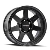 Mayhem 8307 Convoy 17x9 / 6x139.7 BP / -6mm Offset / 106mm Hub Satin Black Wheel thumbnail 1