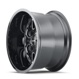 Mayhem 8107 Cogent 20x9 / 8x165.1 BP / 0mm Offset / 130.8mm Hub Gloss Black Milled Wheel thumbnail 3