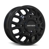 Mayhem 8107D Cogent Dually 17x6.5 / 8x210 BP / 125mm Offset / 154.2mm Hub Gloss Black Wheel thumbnail 1