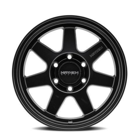 Mayhem 8307 Convoy 17x9 / 5x127 BP / -6mm Offset / 78.1mm Hub Satin Black Wheel thumbnail 1
