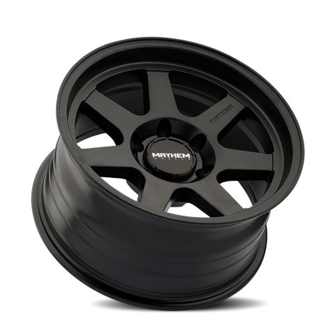 Mayhem 8307 Convoy 17x9 / 5x127 BP / -6mm Offset / 78.1mm Hub Satin Black Wheel thumbnail 2