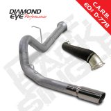 Diamond Eye KIT 4in DPF-BACK Single w/ TDP AL 07.5-10 Chevy/GMC 6.6L Duramax 2500/3500 thumbnail 1