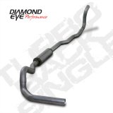Diamond Eye KIT 4in Turbo Back Single SS DDG4X4 89-93 Dodge 5.9L Cummins 2500/3500 thumbnail 1