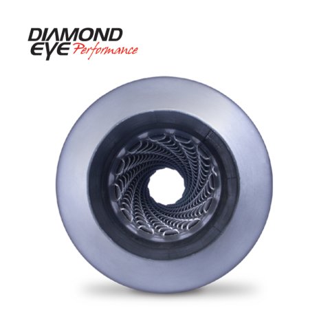 Diamond Eye Muffler 5inx26in OVERALL LOUVERED thumbnail 4