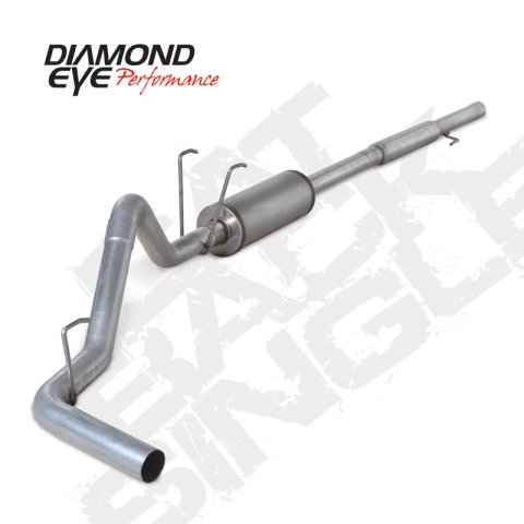Diamond Eye KIT 3in Catback Single GAS AL DODGE 5.7L HEMI 2006-2008 1500