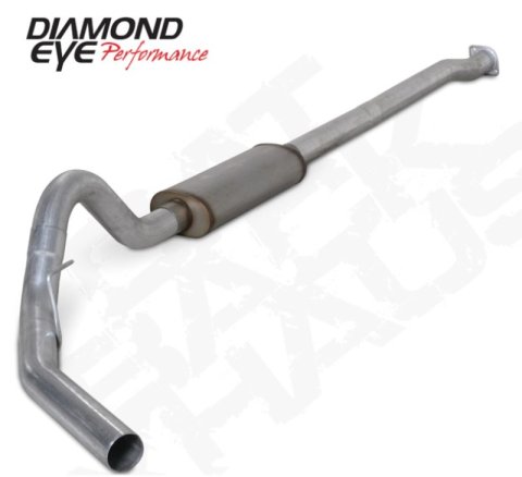 Diamond Eye KIT 3-1/2in Catback Single GAS AL FORD 5.4L F150 09-10