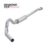 Diamond Eye KIT 4in Catback Single GAS AL FORD 3.5L F150 ECO-BOOST 11-13 thumbnail 1