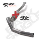 Diamond Eye KIT 4in Catback Single MFLR RPLCMENT PIPE SS 01-05 CHEVY/GMC 6.6L 2500/3500 thumbnail 1