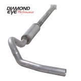 Diamond Eye KIT 4in Catback Single MFLR RPLCMENT PIPE SS 01-05 CHEVY/GMC 6.6L 2500/3500 thumbnail 6