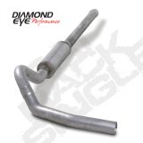 Diamond Eye KIT 4in Catback Single AL CHEVY/GMC 6.6L 2500/3500 2006-2007.5 thumbnail 1