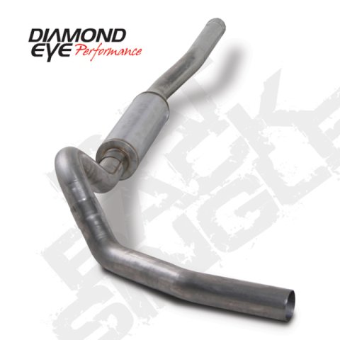 Diamond Eye KIT 4in Catback Single SS CHEVY/GMC 6.6L 2500/3500 2006-2007.5 thumbnail 1