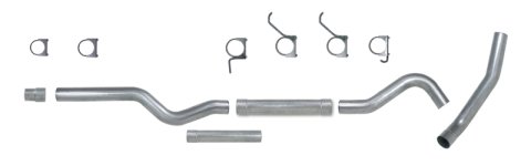 Diamond Eye KIT 4in Catback Single MFLR RPLCMENT PIPE SS CHEVY/GMC 6.6L 2500/3500 2006-2007.5 thumbnail 4