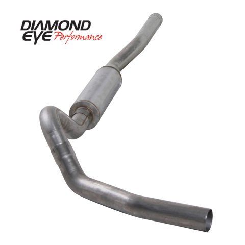 Diamond Eye KIT 4in Catback Single MFLR RPLCMENT PIPE SS CHEVY/GMC 6.6L 2500/3500 2006-2007.5 thumbnail 6