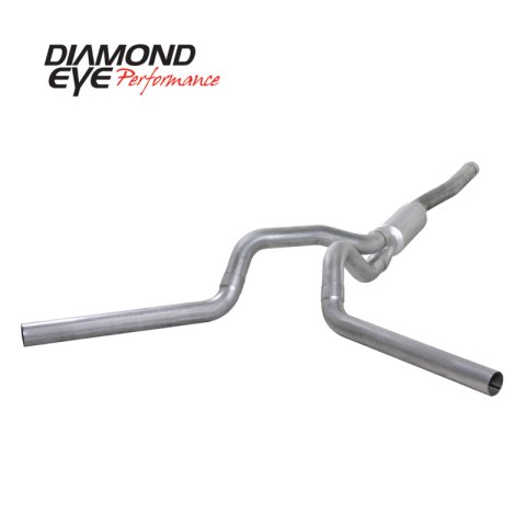 Diamond Eye KIT 4in Catback DUAL AL CHEVY/GMC 6.6L 2500/3500 2006-2007.5 thumbnail 1