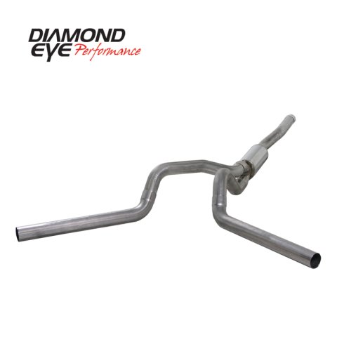 Diamond Eye KIT 4in Catback MFLR RPLCMENT PIPE DUAL SS: 2006-2007.5 CHEVY/GMC 6.6L 2500/3500 thumbnail 7