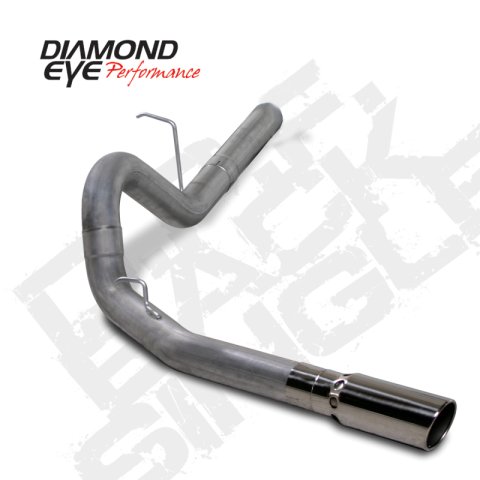 Diamond Eye KIT 4in DPF-BACK Single SS: 11-12 CHEVY 6.6L 2500/350 thumbnail 1