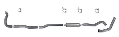 Diamond Eye KIT 4in Turbo Back SGL AL: 4-WHEEL DRIVE ONLY 89-93 DODGE CUMMINS 5.9L thumbnail 4