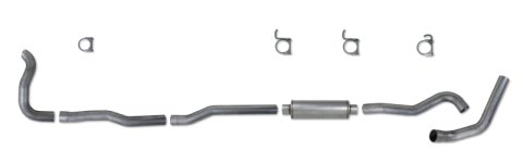 Diamond Eye KIT 4in Turbo Back SGL AL: 4-WHEEL DRIVE ONLY 89-93 DODGE CUMMINS 5.9L thumbnail 5