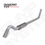 Diamond Eye 4in AL TURBO BACK SGL DUMP OUT 94-02 DODGE INCLUDING TIP thumbnail 1