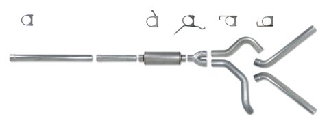 Diamond Eye KIT 4in Catback DUAL SS: 2004.5-2007.5 DODGE CUMMINS 600 thumbnail 4