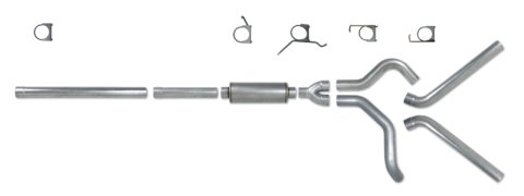 Diamond Eye KIT 4in Catback DUAL SS: 2004.5-2007.5 DODGE CUMMINS 600 thumbnail 5