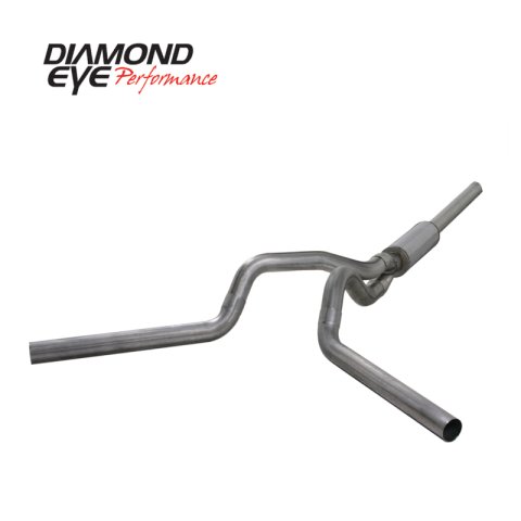 Diamond Eye KIT 4in Catback DUAL SS: 2004.5-2007.5 DODGE CUMMINS 600 thumbnail 6